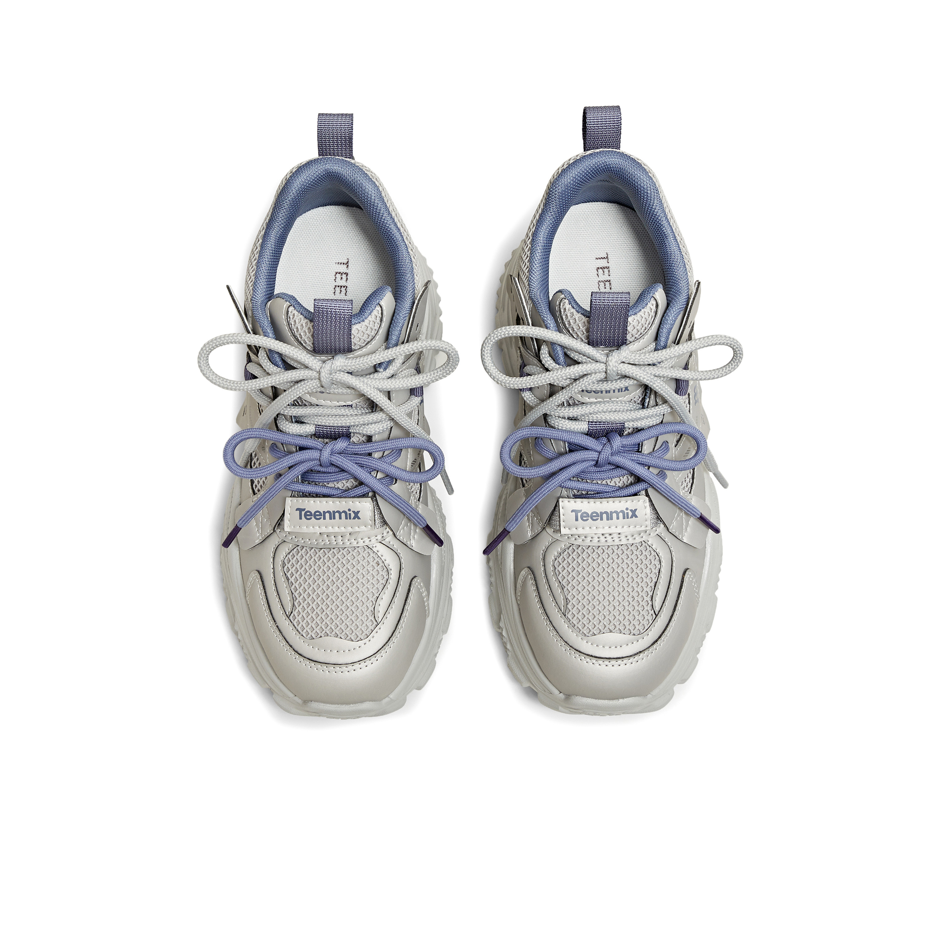 天美意潮酷厚底增高老爹鞋运动鞋女银色休闲鞋2025冬新款BM231DM5,淘宝优惠券,粉丝福利购,淘宝优惠卷