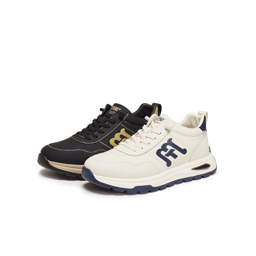 天美意2025冬新款商场同款复古阿甘鞋德训鞋男休闲鞋3XJ01DD5 - 图3