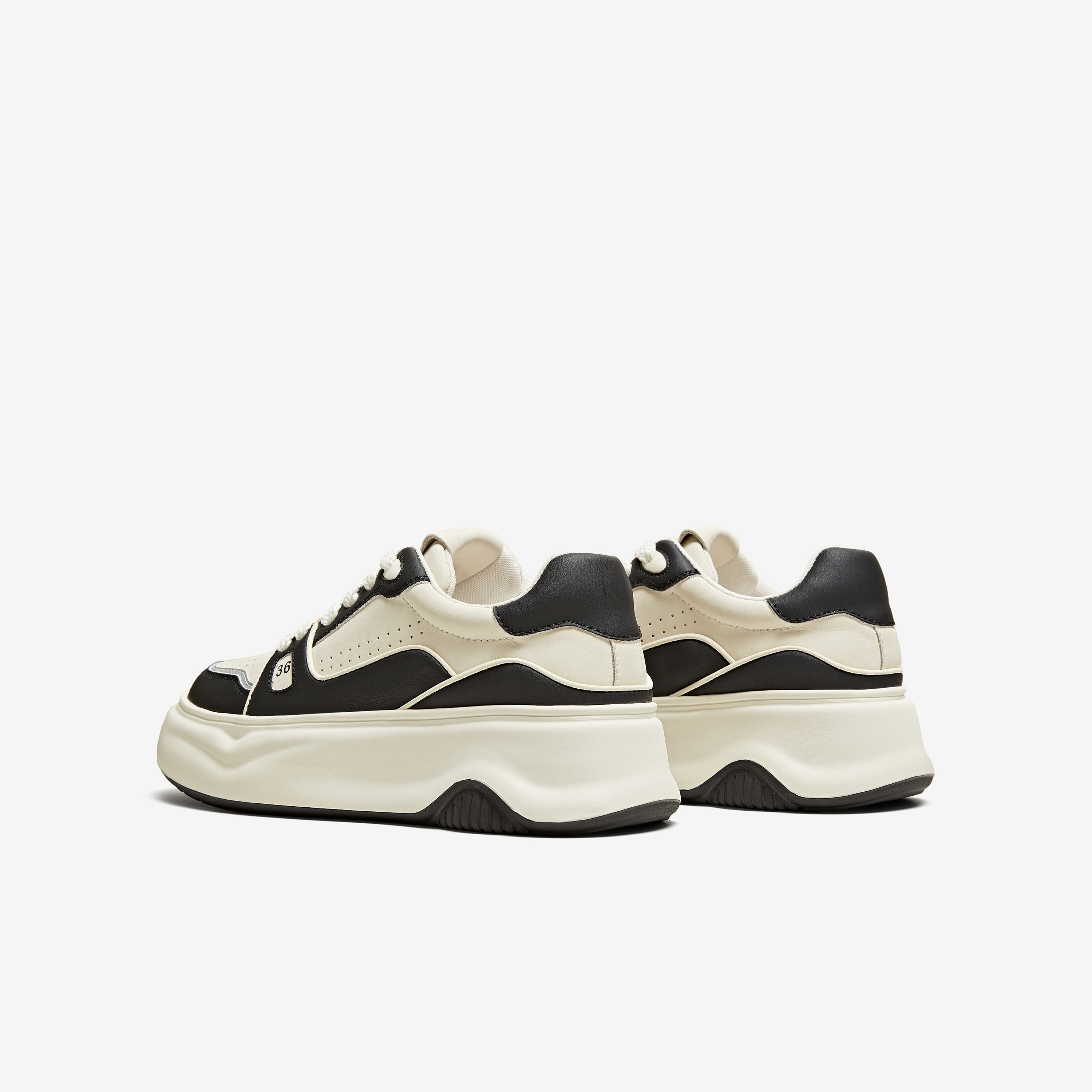 TATA他她女鞋时尚厚底百搭拼接休闲板鞋厚底圆头满帮鞋子WED01BM4,淘宝优惠券,粉丝福利购,淘宝优惠卷