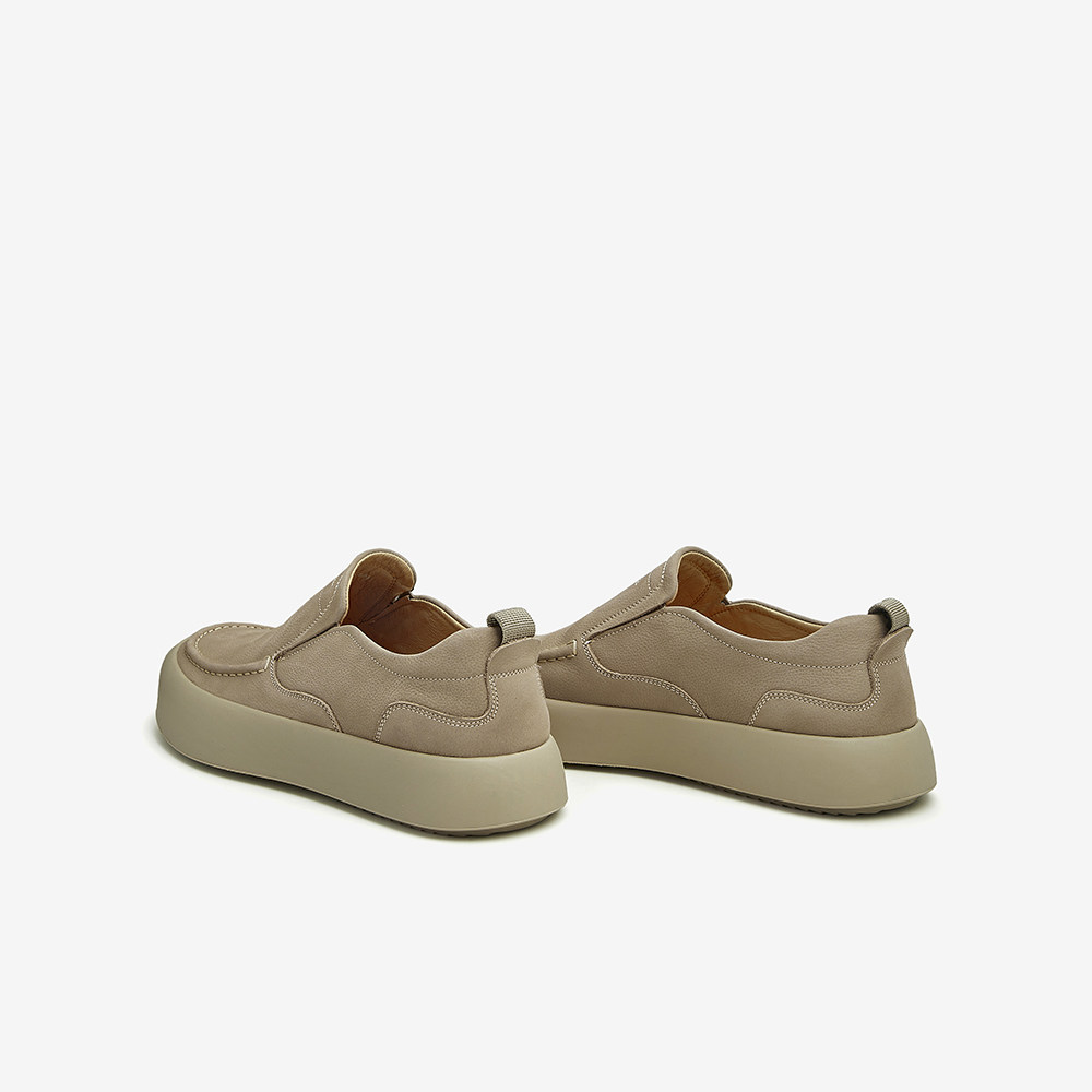 tata时尚懒人鞋男士休闲鞋2023男鞋 他她Tata休闲皮鞋