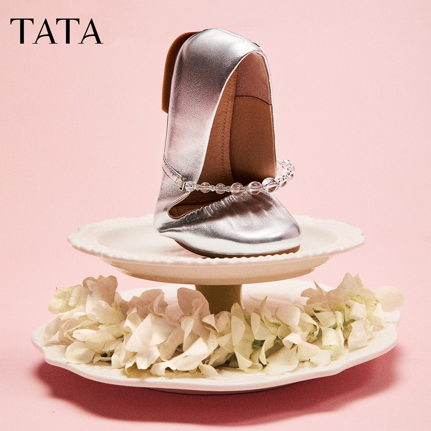 TATA他她女鞋2026春季新款平底浅口单鞋休闲气质玛丽珍鞋Y8GB3AQ6 - 图3