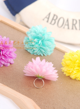 手工大花朵韩版海边独家戒指