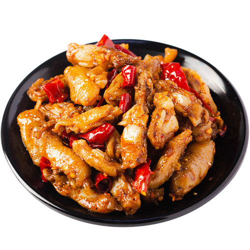 麻辣鸡爪筋鸡脚筋网红零食小吃抖音凤爪小吃美厨妈妈四川美食特产 - 图3
