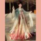Spring dyed Hanfu, made in Tang Dynasty, restored with double lapel and chest length, spring and summer