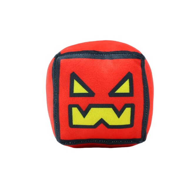 Plush toy ຂ້າມຊາຍແດນ geometry dash plush geometry dash plush doll block pillow doll