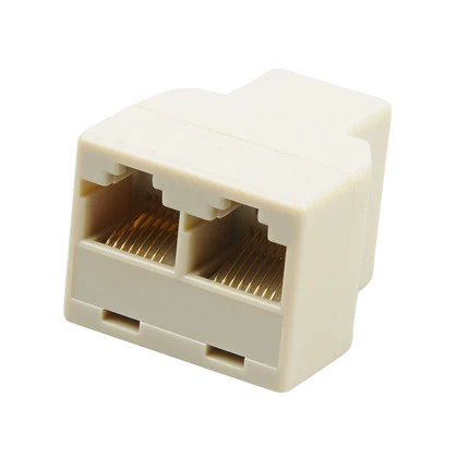 Сетевой кабельный кабель Трехнологий сетевой сеть RJ45 Трехэтапный сетевой кабель 1 пункт два разъема 1 точка 2 сетевого кабеля филиала