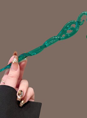 白蛇缘起同款发簪女青蛇劫起cos步摇可盘发流苏古风发钗汉服簪子