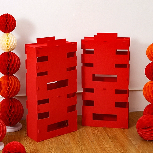 Негабаритные трехмерные напольные украшения со счастливым словом, свадебный зал, планировка гостиной, украшение банкета по случаю помолвки, принадлежности для украшения свадебного зала