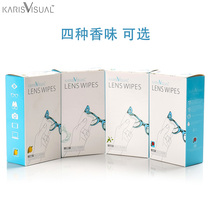 Kerry view wiping screen paper single counter camera lens swab paper disposable glasses paper cleaning portable wet wipes