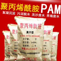 Polyacrylamide PAM anionic cationic non-ionic high molecular flocculant sludge precipitant water treatment