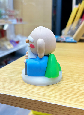 泉州文创清源山老君岩老子天下第一可爱卡通公仔摆件创意礼物伴手