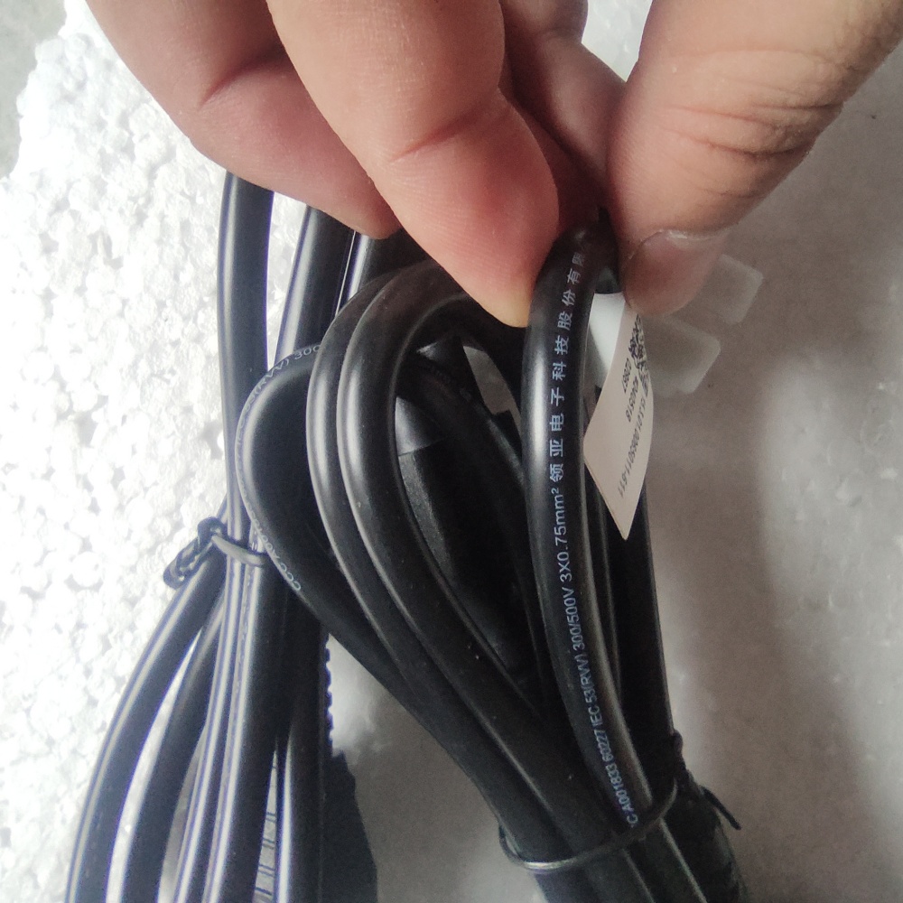 笔记本电源线梅花三孔三插头适用于显示器联想惠普戴尔华硕充电线 - 图2