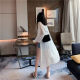 Shirt shawl with skirt long chiffon sunscreen
