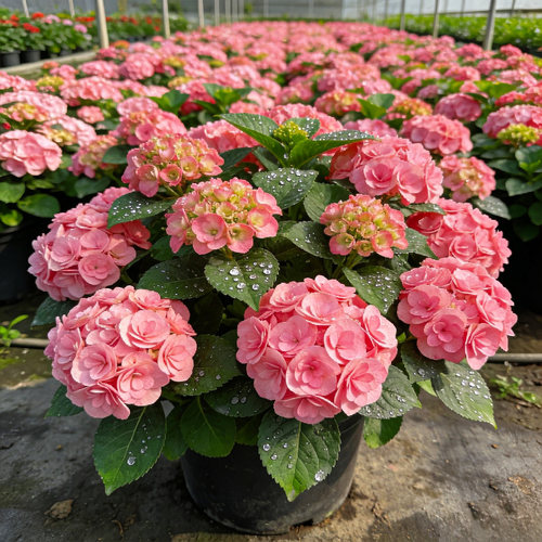 【带花苞】太阳神殿绣球花苗盆栽四季老桩木本重瓣大花绣球可调蓝 - 图3