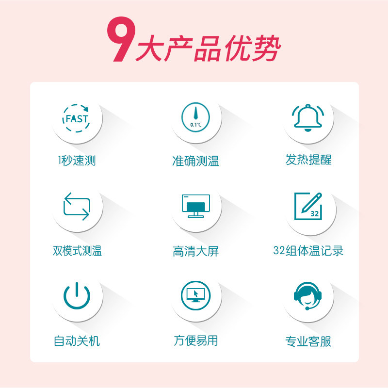 婴儿电子红外线儿童家用医用温度计 care1st母婴体温计类