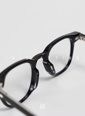 IceBeauty黑框素颜防UVB眼镜