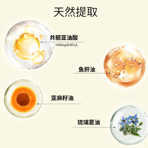 Performix普魅共轭亚油酸CLA80粒热量阻断碳水助燃左旋肉碱10万 - 图2