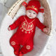 Autumn and winter New Year's dresses for infants and boys aged one year old