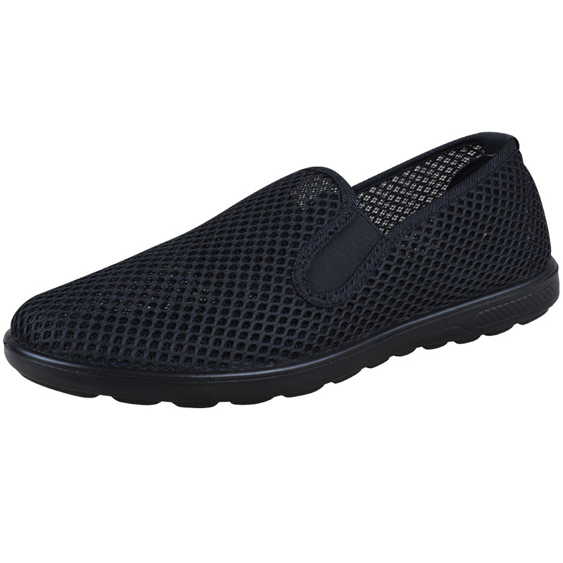 老北京布鞋男网 网面鞋 软底中老年爸爸鞋夏季网鞋透气圆口布鞋男,淘宝优惠券,粉丝福利购,淘宝优惠卷