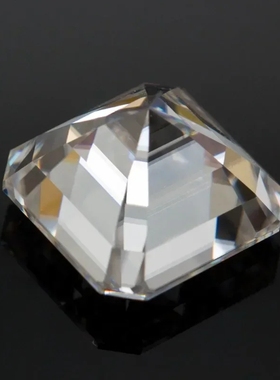 宝塔阿斯切莫桑石裸石裸钻D色戒指镶嵌主石1克拉过钻笔有腰码证书