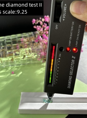 出口莫桑裸钻石公主方彩色D色镶嵌主石1克拉过钻笔有腰码证书