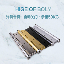 BOLY invisible door hinge automatic closing with closed positioning dark door spring hinge hinge wooden door folding hinge