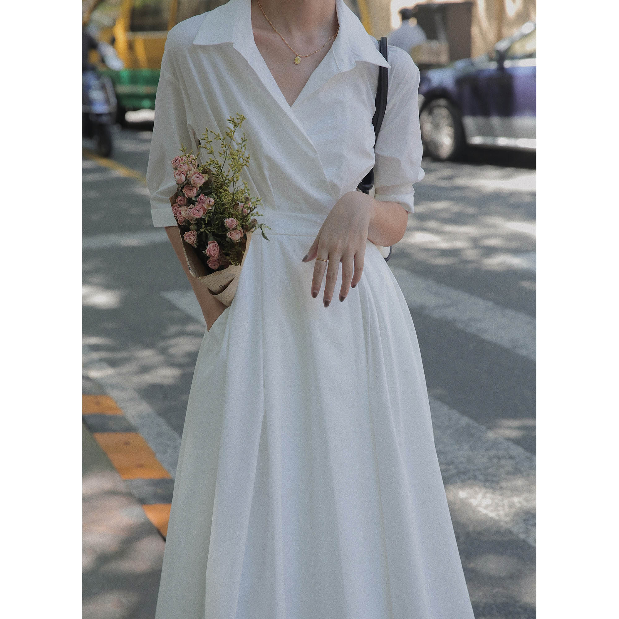 绿古力赫本风女秋2020年新款连衣裙 绿古力连衣裙