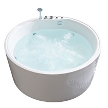 New Pint Acrylic Round Home Spa Folk Hotel Villa Double Lovers Surf Massage Thermostatic Big Bath