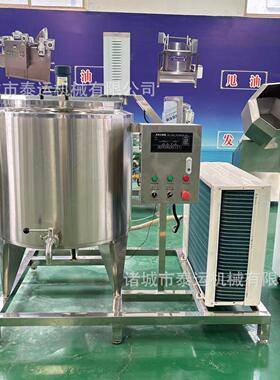 冷藏保鲜设备乳品加工全套机器储奶罐直冷式贮奶罐直冷式源头厂家