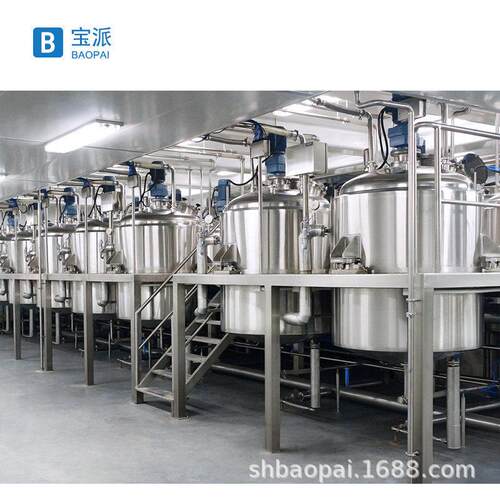 电加热搅拌罐304不锈钢液体搅拌罐真空化工反应釜乳化罐搅拌罐 - 图2