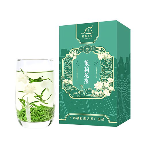 广西横县茉莉花茶新茶浓香型茉莉绿茶散装盒装茉莉春毫茶叶特产级 - 图3