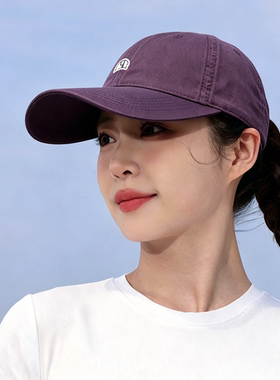 春夏简约透气遮阳百搭棒球帽女