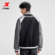 特步运动外套男士2025秋冬新款户外防风双层茄克潮流百搭薄款风衣