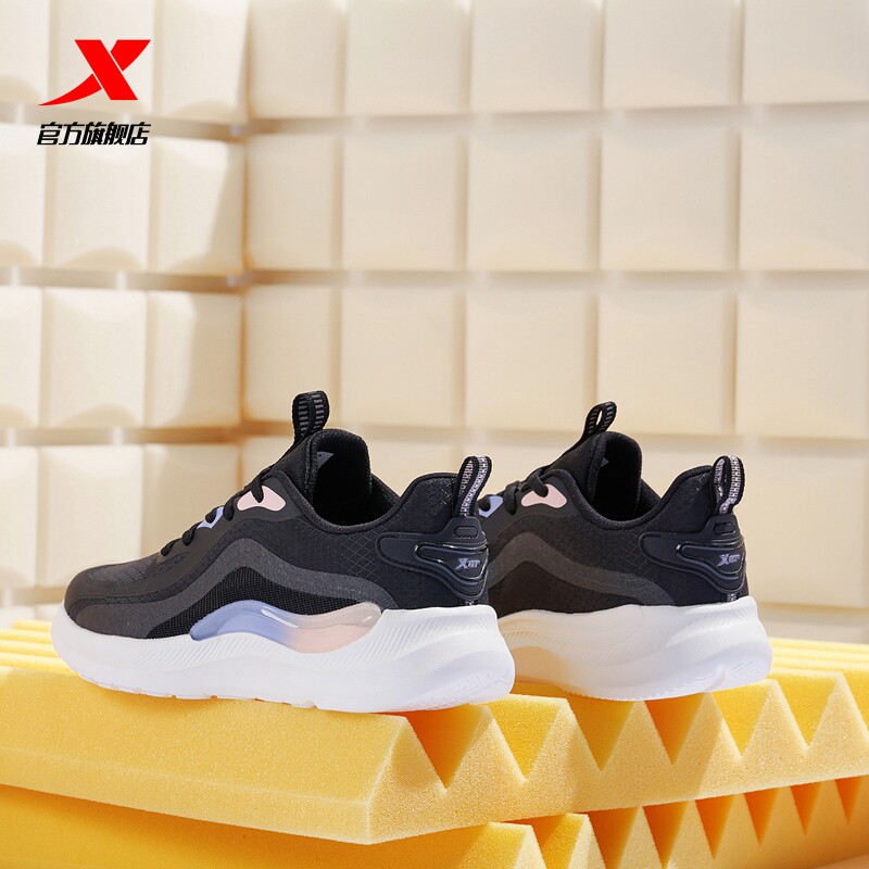 特步2022秋季新款跑鞋网面透气女鞋 特步跑步鞋