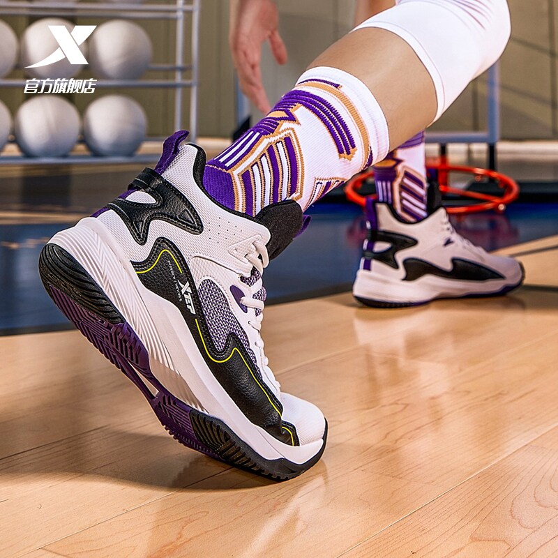 特步篮球鞋2023夏季耐磨防滑男鞋 特步篮球鞋