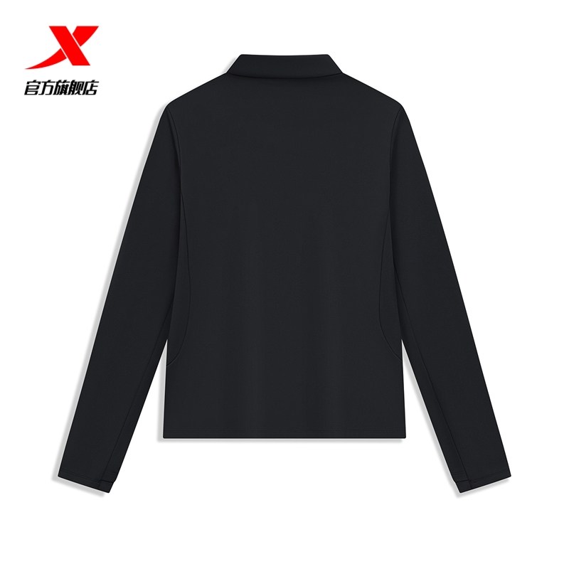 特步加绒长袖t恤女冬季新款保暖通勤打底针织衫上衣975428030074,淘宝优惠券,粉丝福利购,淘宝优惠卷