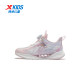Xtep shoes for young children comfortable soft sole shoes for children breathable sports shoes for girls rotating button wear-resistant running shoes