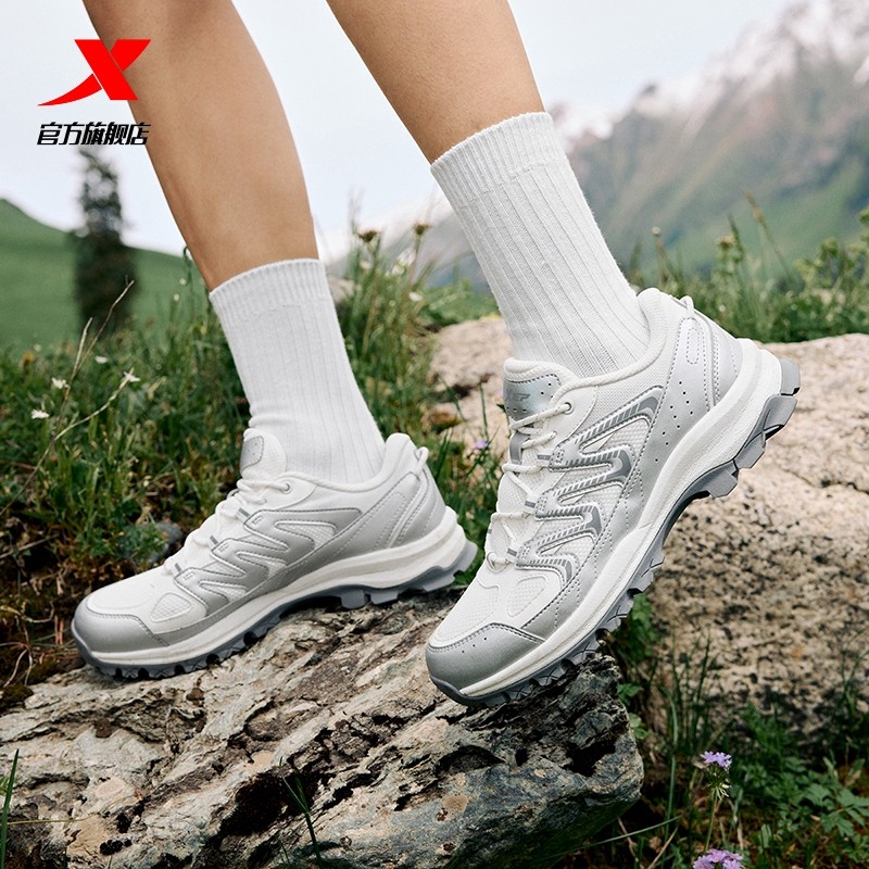 特步追山|登山鞋女鞋防滑徒步鞋子户外运动鞋抓地耐磨越野跑步鞋,淘宝优惠券,粉丝福利购,淘宝优惠卷