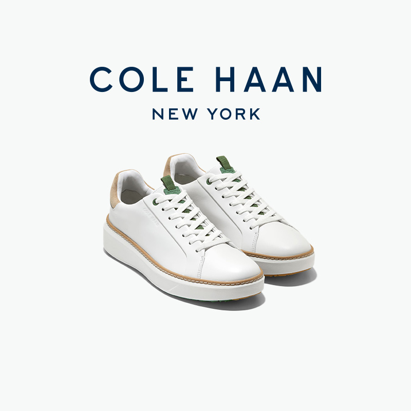 Cole Haan/歌涵 女士高尔夫鞋 春季休闲鞋小白鞋板鞋女W33680,淘宝优惠券,粉丝福利购,淘宝优惠卷
