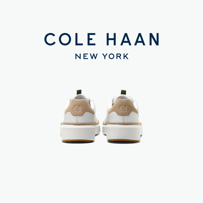 Cole Haan/歌涵 女士高尔夫鞋 春季休闲鞋小白鞋板鞋女W33680,淘宝优惠券,粉丝福利购,淘宝优惠卷