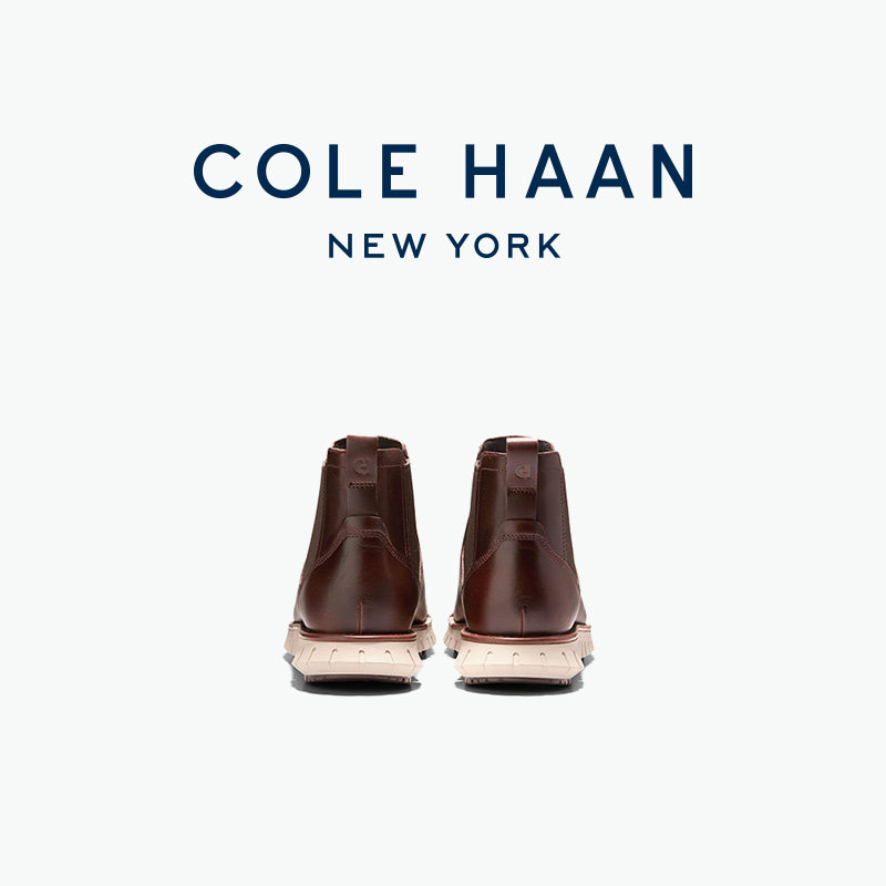 Cole Haan/歌涵 男士皮靴 秋冬保暖牛皮革切尔西短靴C38695,淘宝优惠券,粉丝福利购,淘宝优惠卷