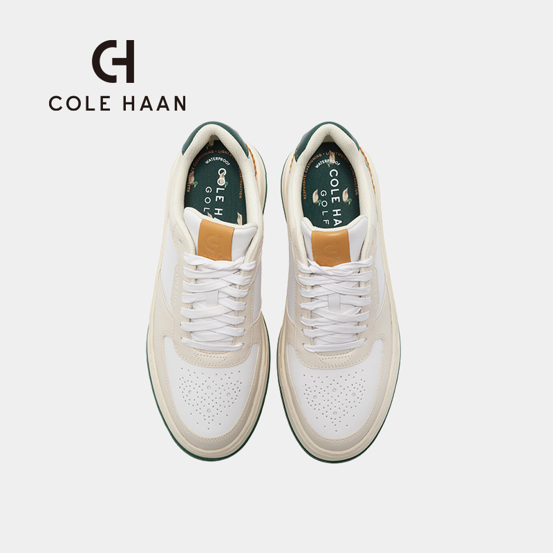 Cole Haan/歌涵男鞋高尔夫鞋 24年春季时尚运动休闲鞋板鞋C38126-图1