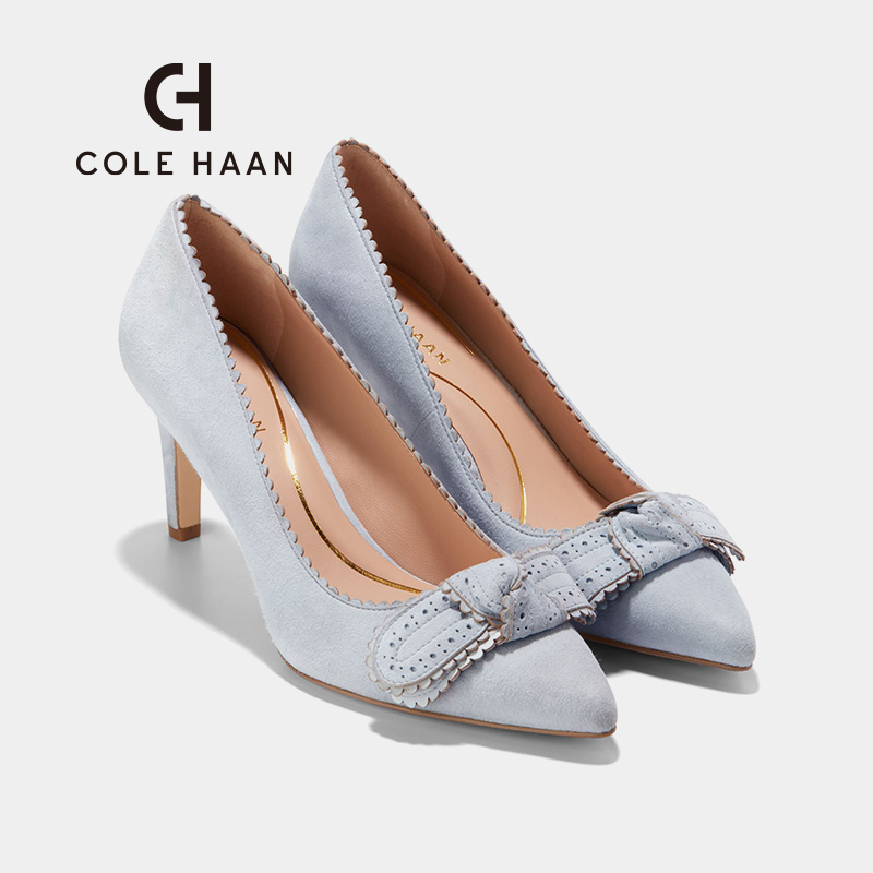 Cole Haan/歌涵 女士高跟鞋 24年春季职业正装细跟单鞋女W30058 - 图0