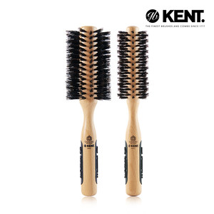 英国kent肯特鬃毛梳子女士防静电专业造型卷发梳家用木梳长发卷梳