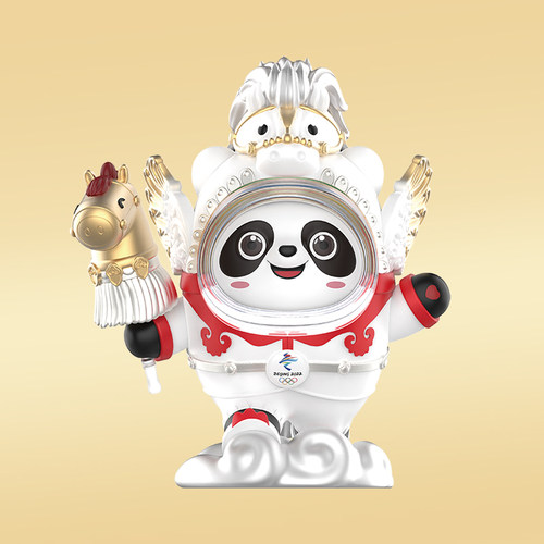 【马墩墩新品】冰墩墩马年手办桌面摆件盲盒生日新年礼物奥运周边 - 图2