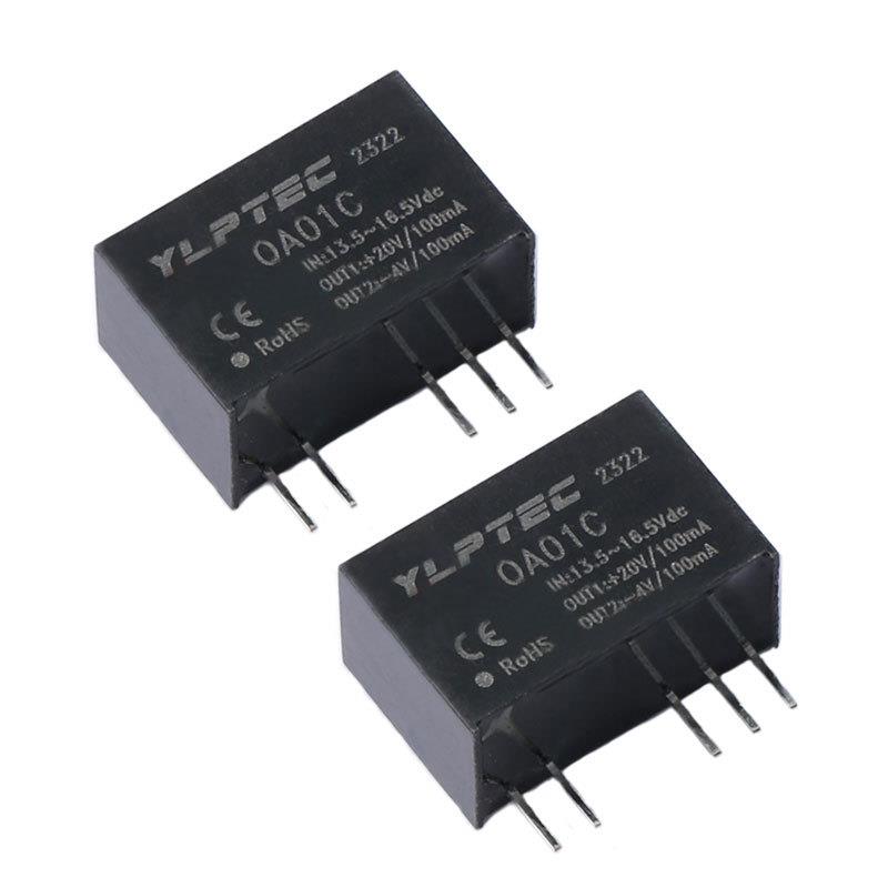 QA01C直k插SIP-5输入电压13.5V~16.5V输出-4V 100mA电源模块-图0