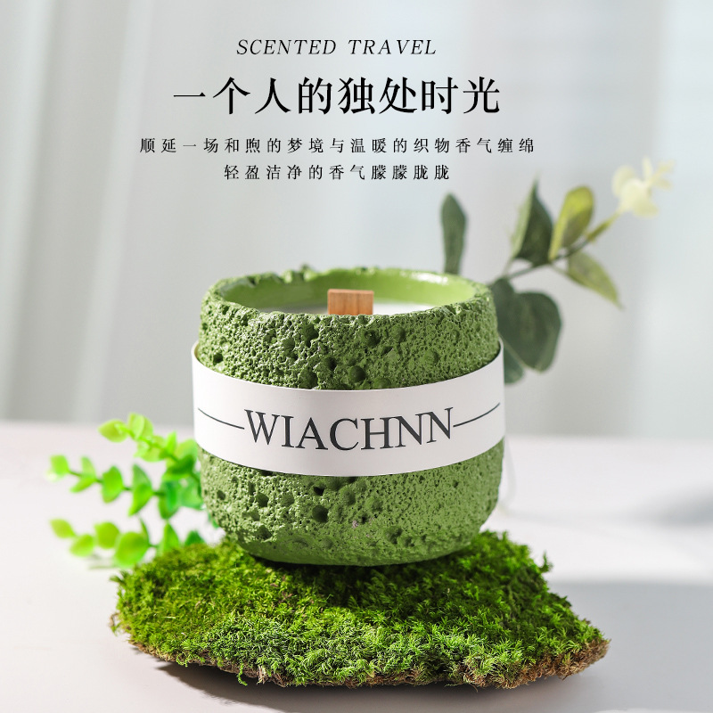 WIACHNN/蕙秀创意香薰蜡烛家用卧室内摆件持久伴手礼香氛蜡烛 - 图0