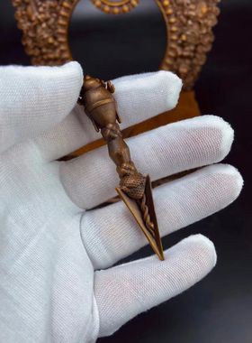 铁拳匠造紫铜精工摆件