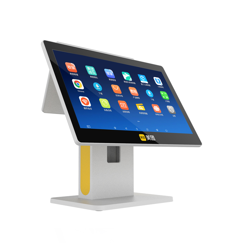 美团餐饮双屏收银机一体机商用软件 美团点评汉平收款机