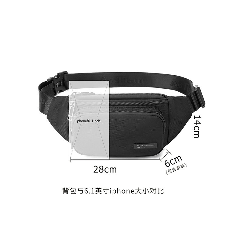 斜挎包男牛津布胸前包休闲男士腰包户外运动男包新款潮流男胸包,淘宝优惠券,粉丝福利购,淘宝优惠卷